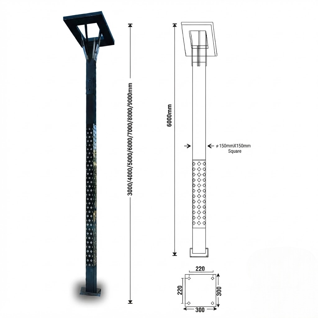 Camera Signal Pole